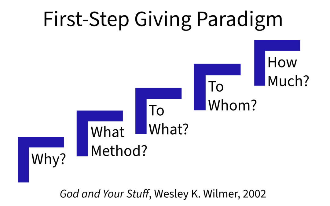 First-Step Giving Paradigm